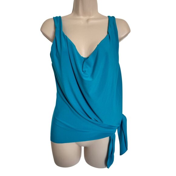Magicsuit Tankini Top Size 8 Underwire Teal NWT $124 - Picture 6 of 10